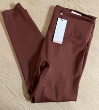 CALIA  Powermove leggings womens size large high rise 7/8 red brown  retails 88