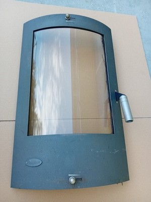 Original Sichtscheibe für den Kaminofen Fireplace Alicante mit Türrahmen