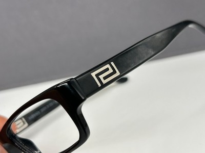 Versace Brille Damen Schwarz  eckig Oval 3102 NP:157 