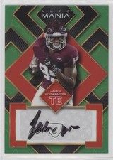 2022 Wild Card Mania Square Green Rainbow Jalen Wydermyer Rookie Auto RC 1u6. rookie card picture