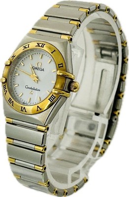 Omega Constellation Mini 1362.70 Shell 22mm Quartz Womens Watch Excellent A6124