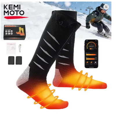 #ad Winter Heated Socks with Batteries Electric Warm Thick Soft Unisex Thermal Socks $66.98