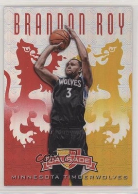 2012-13 Panini Crusade Crusade Red 43/99 Brandon Roy #217 7n6