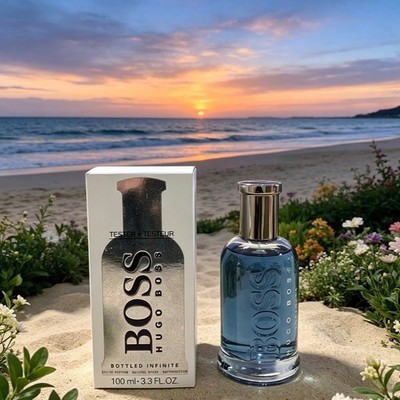 Hugo Boss Bottled Infinite Eau de Parfum Men's Cologne Woody Patchouli Spray