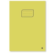 A4 Squared Exercise Book - Math Graph Paper Squares School Office Notebooks Pad