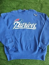 New Vintage 1994, New England Patriots, Crewneck Sweat Shirt Size Large