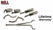 JAGUAR XJ6 4.2 SERIES 3 BELL COMPLETE STAINLESS STEEL EXHAUST SYSTEM BSSJR028