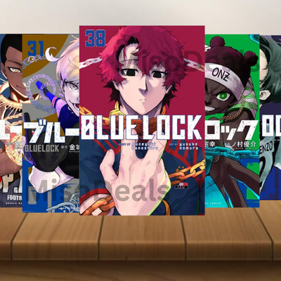 ブルーロック 1~38 New Blue Lock Manga Full Set Vol 1-38 English Version Comic Book