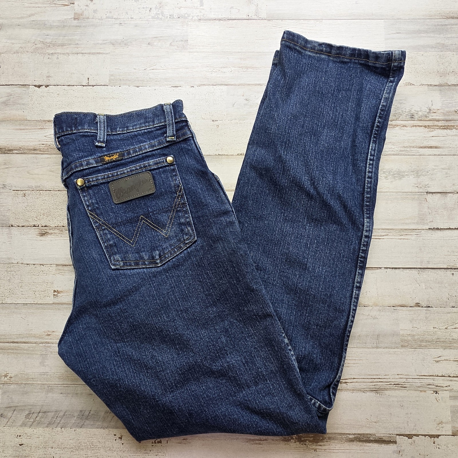 S 30x32 Blue Western Cowboy Denim Rodeo
