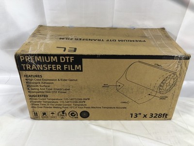 Lancelot Premium DTF Transfer Film 13'' x 328ft-High Color Expression & Eider Gam