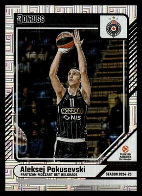 2024-25 Donruss EuroLeague #129 Aleksej Pokusevski