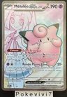 Carte Pokemon MELOFEE 195 PROMO Full Art FA EX Ecarlate et Violet SVP FR NEUF