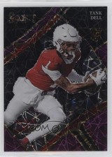 2023 Panini Select Draft Picks Field Level Purple Lazer Prizm Tank Dell 18jt