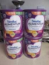 Similac Alimentum Formula, 4 cans x 12.1oz/can, expire JUNE 2026
