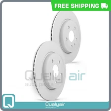 New 2PCS Rear Coated Vented Disc Brake Rotor Fits Chevrolet Buick