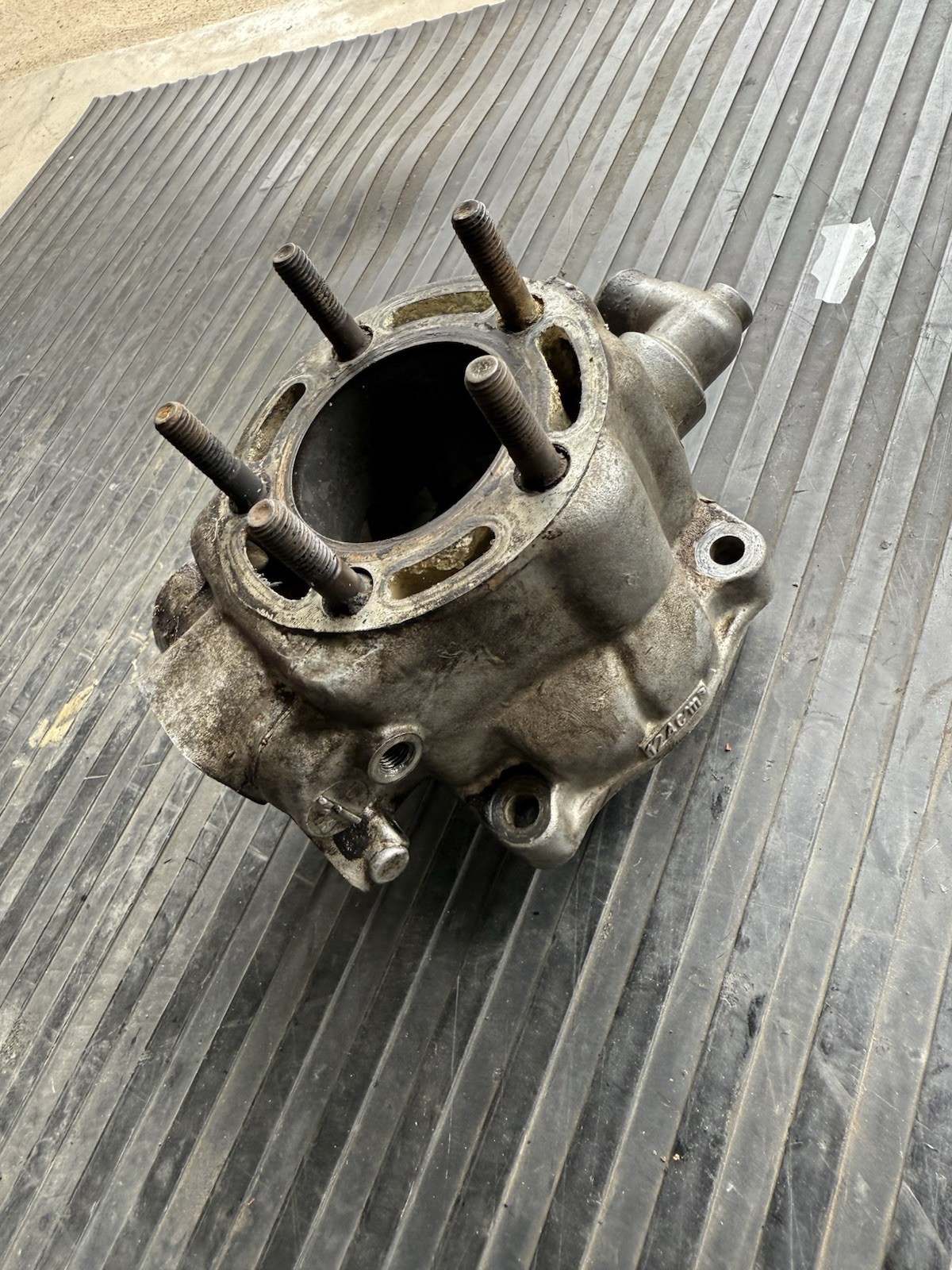 Honda CR125 CR 125 Cylinder Barrel Jug Head Engine Motor Oem Genuine 1988