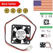 Durable 30mm Brushless DC Cooling Fan - Low Noise 25 dB  High Airflow