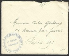 World War 1 RUSSIAN Military Interpreters with French Military Cover to Paris