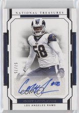 2018 Panini National Treasures Rookie Signatures 57/75 Cory Littleton Auto 0ne3