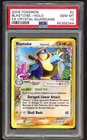 Pokemon Card - PSA 10 Blastoise 2/100 - Ex Crystal Guardians - GEM MT - PSA10