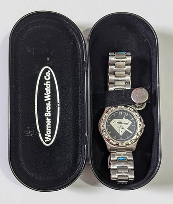 Swolts - Forever, Tha World OG盤 Superman S Shield Fossil Watch WB Warner Bros Studio Store 1998 | eBay