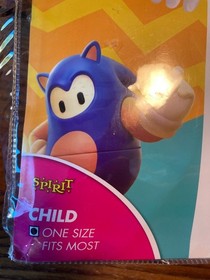 [01729433] Spirit Halloween Kids Sonic the Hedgehog Inflatable Costume-Fall Guys