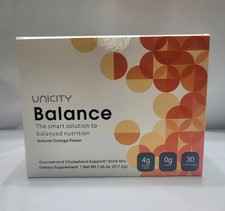 Unicity Balance Orange Drink Mix 30 Stick Pack Fast Shipping