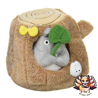 NEU Sun Arrow Studio Ghibli Totoro Baumstumpfhaus Plüschtier (S) süßes Spielz...