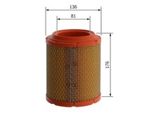 Luftfilter BOSCH F 026 400 413 Filtereinsatz für JEEP DODGE CALIBER PATRIOT MK49