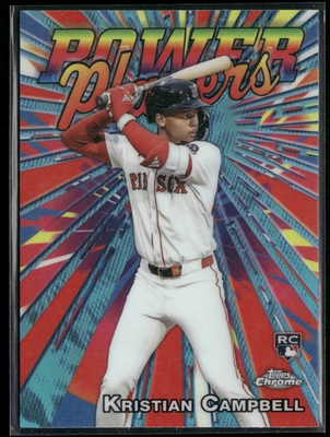 #ad 2025 Topps Chrome Update #PP 27 Kristian Campbell Power Players $0.99