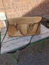 British Rail Midlands Tan Leather Drivers Bag