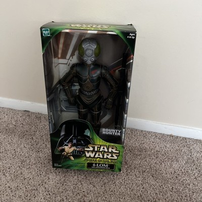 Star Wars Power of the Jedi 4-LOM 12'' Figure Action Collection 2000 Hasbro New