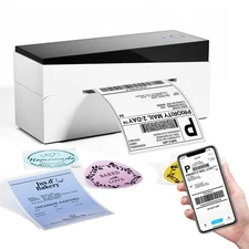 Bluetooth Label Printer 249 Thermal Label Printer for Shipping Label Royal Mail