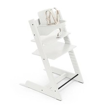 Stokke Tripp Trapp High Chair 2 White with Baby Set