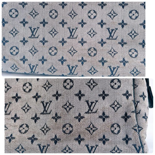 Louis Vuitton Monogram Josephine Khaki M92312 Women's Handbag From Japan Used - Picture 20 of 20