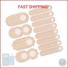 Janmercy 200 Pcs Nipple Breast Covers 100 Pairs Nipple Pasties Disposable Nipple