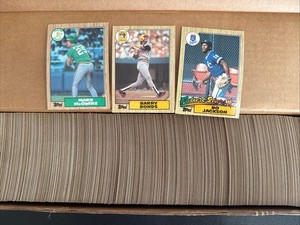 1987 Complete Topps Set | eBay