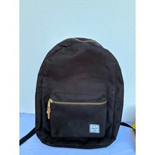 Zaino Herschel Supply Co Settlement nero oro cerniera classico tela da giorno