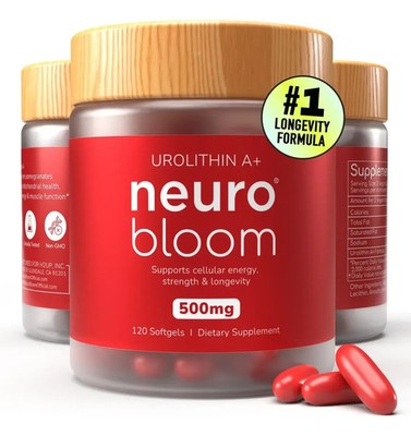 Neuro Bloom Cellular Energy Supplement 500mg, (120 Softgels)
