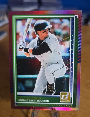 2025 Donruss Baseball Craig Biggio Red Foil /250 Houston Astros
