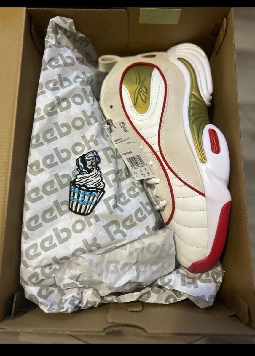 vintage an・an no.3 Reebok Answer 3 Vintage Chalk Vector Red for Sale | Authenticity