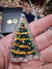 2022 $2 Solomon Island Holiday Tree 1 oz .999 Silver Tree Coin🎄🎅Coin Ornament — photo 3