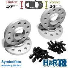 HR Spurverbreiterung VA 20mm, HA 40mm für Mercedes-Benz B-Klasse W242 W246 11-18 HR Spurverbreiterung VA 20mm, HA 40mm für Mercedes-Benz B-Klasse W242 W246 11-18