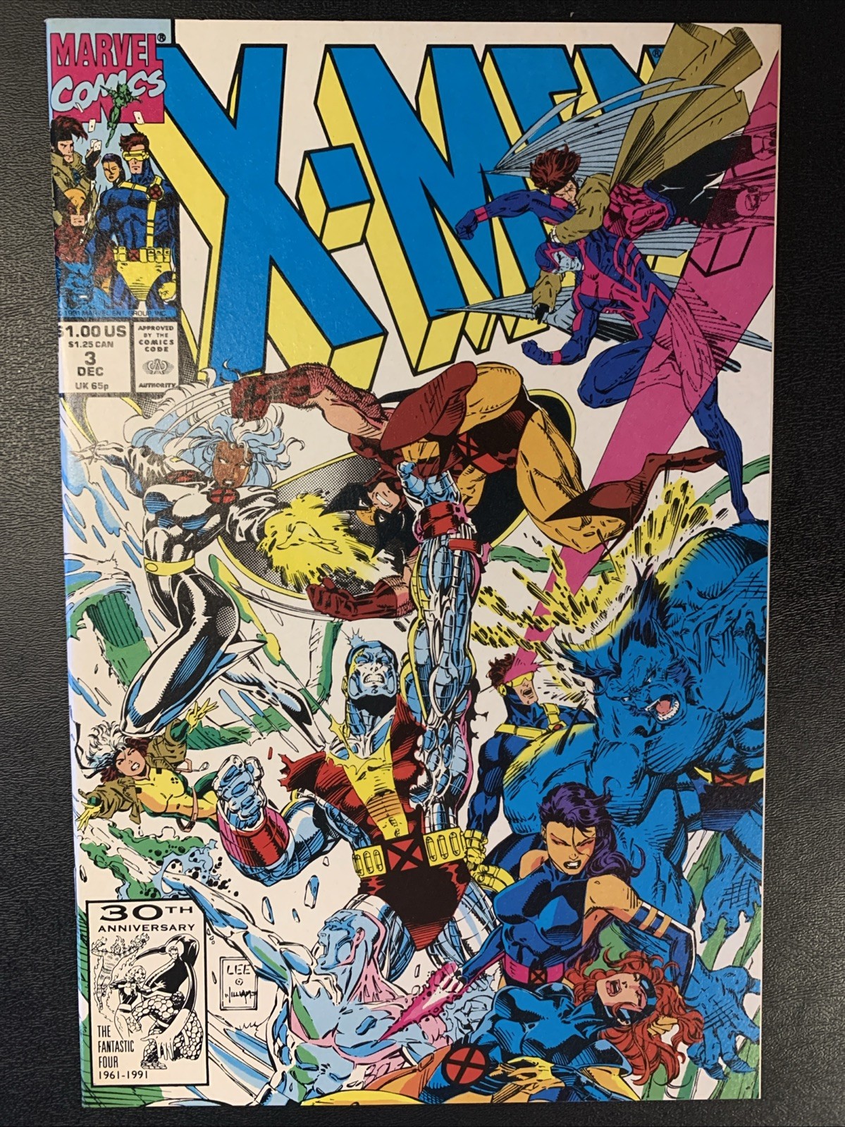 X-Men #3 (Marvel Comics December 1991)