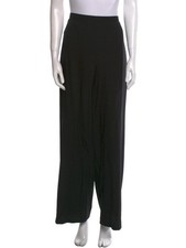 Vintage 80s Giorgio Armani High Rise and Wide Leg Trousers Size 18 FREE SHIPPING