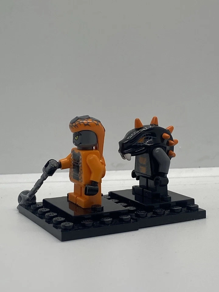 LEGO NINJAGO SNIKE minifigura 9448 serpiente naranja y Bytar 9556 9448 minifigura Foto 2 de 4