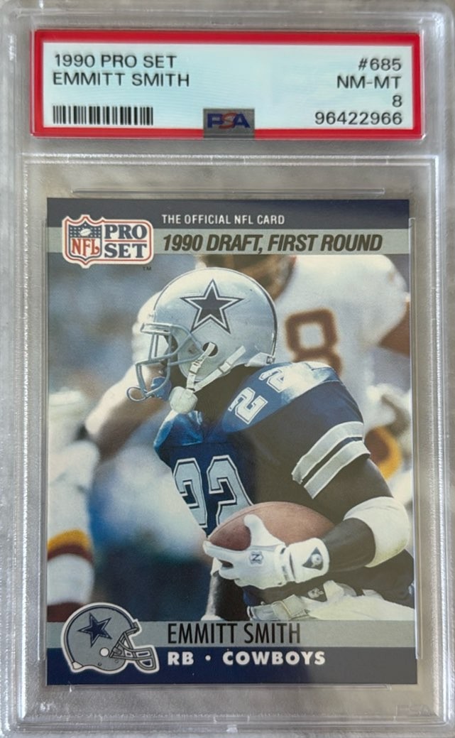 1990 Pro Set #685 Emmitt Smith
