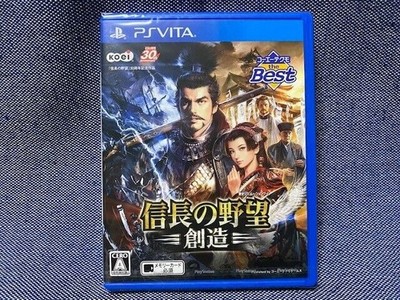 Nobunaga's Ambitions and Creation Koei Tecmo the Best PS Vita PSV New Japan F/S