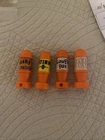Vtg TMNT Turtle Wagon Van BLIMP Itchy/ Stink / Laugh/ Sleep BOMB missile Lot 4