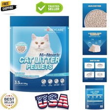 99.9 Dust Free Cat Litter Pellets, 3.5 lbs - Non-Clumping  Odor Eliminating